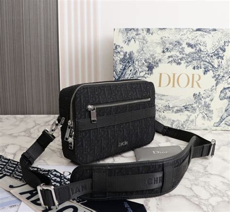 dior messenger bag safari|Dior pouch with strap.